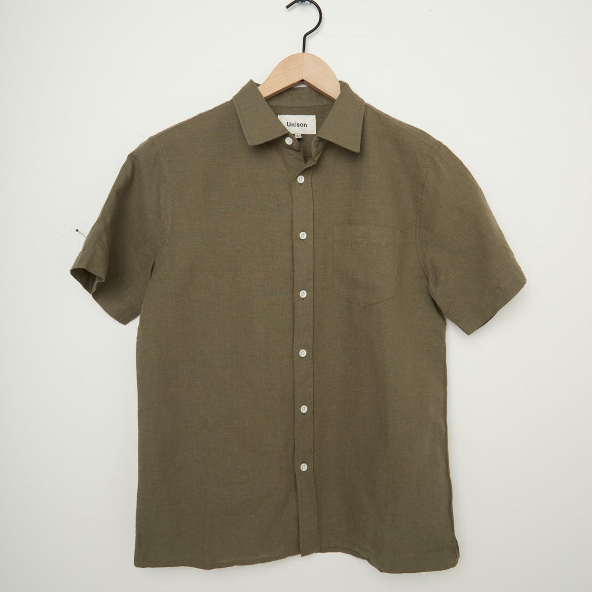 Short Sleeve Patch Pocket Shirt